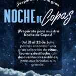 Venta Nocturna la Europea Noche de Copas: hasta 50% de descuento en vinos y licores