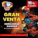 Hasta 90% de descuento en comics en la Venta de Mercancía Dañada de Fantástico