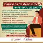 90% de descuento en registros de marca cortesía del IMPI e Imjuve
