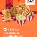 Promo KFC Día del Pollo Frito 2023: 25% de descuento en pedidos a domicilio