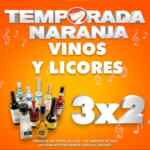Temporada Naranja 2023: 3x2 en todos los vinos y licores