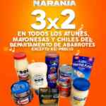Temporada Naranja 2023: 3x2 en atún, mayonesas y chiles