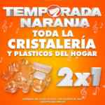 Temporada Naranja 2023: 2x1 en cristalería y plásticos del hogar