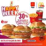 Happy Week McDonald's: 30% de descuento en McTrío McCrispy con cupón del 25 al 31 de julio