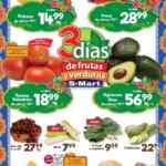 Ofertas S-Mart 3 días de frutas y verduras del 18 al 20 de julio