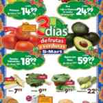 Ofertas S-Mart 3 días de frutas y verduras del 25 al 27 de julio