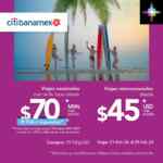 En Volaris viajes nacionales desde $70 + TUA e impuestos e internacionales desde 45 USD + impuestos