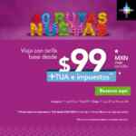 En Volaris nuevas rutas desde $99 + TUA e Impuestos (40 nuevas rutas)