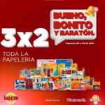 3x2 en papelería en Del Sol y Woolworth del 20 al 24 de julio