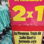 Julio Regalado 2023: 2x1 en playeras, shorts y trajes de baño