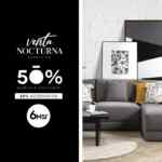 Venta Nocturna Móbica con 50% de descuento en muebles y 25% en accesorios