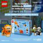En LEGO Stores llévate un set de regalo 12 en 1 con compra mínima