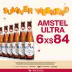 Summer Weekend Vinoteca: Six pack de Amstel Ultra a sólo $84