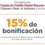Promo Gamers Week Amazon 2023: hasta 15% de bonificación al pagar con Banorte