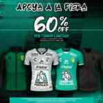 60% de descuento en jerseys del León en la tienda en línea de Charly este fin de semana