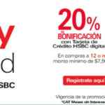HSBC Happy Weekend Agosto 2023: hasta 20% de bonificación en Chedraui, Liverpool, Macstore y más