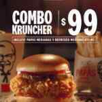 En KFC nuevo combo Kruncher a sólo $99