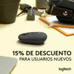Promo Regreso a Clases Logitech: 15% de descuento en tu siguiente compra si te registras