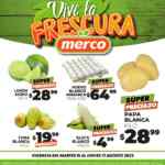 Ofertas Merco frutas y verduras del 15 al 17 de agosto