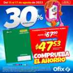 Promoción Ofix Regreso a Clases: 30% en Útiles Escolares + 3 ó 6 MSI