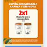 Cupón Oxxo: 2x1 en Chocolate Turín o Moka Mediano