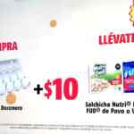 Promo Oxxo compra una docena de huevo + $10 llévate un paquete de salchichas