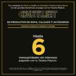 Palacio Outlet: desde 70% de descuento en ropa, calzado y accesorios este fin de semana
