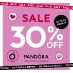 Sale Pandora: 30% de descuento en toda la tienda