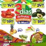 Ofertas S-Mart 3 días de frutas y verduras del 1 al 3 de agosto