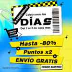 Días S de Shein: Hasta 80% de descuento + puntos x2 + envío gratis