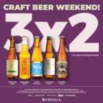 Craft Beer Weekend Vinoteca: 3x2 en cervezas artesanales participantes