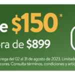 Cupón Walmart Express: $150 de descuento en compras de $899
