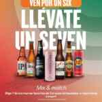 Promoción 7-Eleven Día de la Cerveza: 7x6 en cervezas artesanales este fin de semana