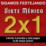 2x1 en ropa seleccionada en Ay Güey hasta el 1 de octubre