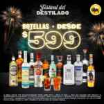 Festival del Destilado Buffalo Wild Wings: botella + refrescos desde $599