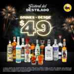 Festival del Destilado Buffalo Wild Wings: tragos desde $49 pesos