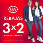Rebajas C&A: 3x2 en prendas rebajadas con hasta el 70% de descuento