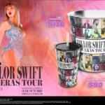 Combo Cinépolis Taylor Swift: Costo de vaso y palomera de The Eras Tour