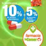 Promo la Comer: 10% de bonificación en monedero en toda la farmacia