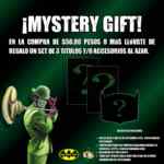 Promoción Batman Day Fantástico: Compra $50 o más y llévate GRATIS un set de 3 títulos y/o accesorios