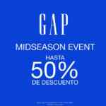 Midseason Event GAP: Hasta 50% de descuento en prendas