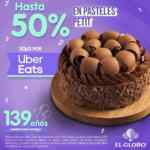 En El Globo hasta 50% de descuento en pasteles petit al pedir por Uber Eats