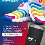 Termo de regalo en Innovasport con compra mínima en calzado para niños