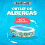 Outlet de albercas Julio Cepeda: 40% de descuento en todas las albercas
