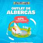 Outlet de albercas Julio Cepeda: 40% de descuento en todas las albercas