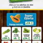 Ofertas Super Kompras Martes y Miércoles desde la Huerta frutas y verduras 19 y 20 de septiembre