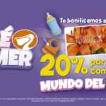 Promoción Bebé Comer: 20% en bonificación en monedero naranja en Mundo Bebé