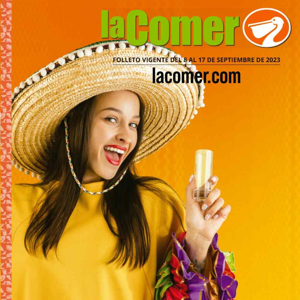 Folleto La Comer Fiestas Patrias con segundo a mitad de precio en