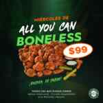En McCarthy's todos los boneless que puedas comer por $99 los miércoles
