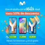 En Movistar hasta 50% de descuento en celulares en la tienda en línea